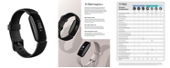 Fitbit Inspire 2 Black Strap Smart Watch 19.5mm